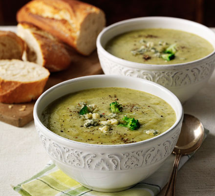 Soup maker broccoli and stilton soup - Good Food Middle East