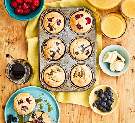 Mix & match pancake muffins