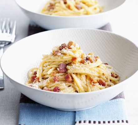 Two-step carbonara - BBC Good Food Middle East