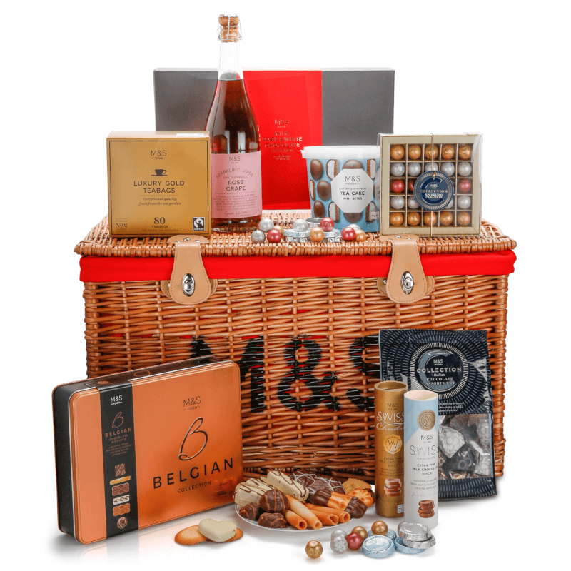 Christmas store hampers m&s