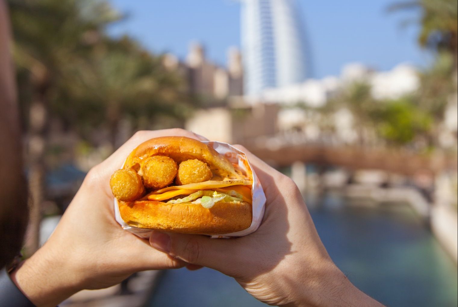 UAE's Favourite Local Brand, DRIP Burgers Is Now Open In Media City & They  Are Giving Free Karak To All!