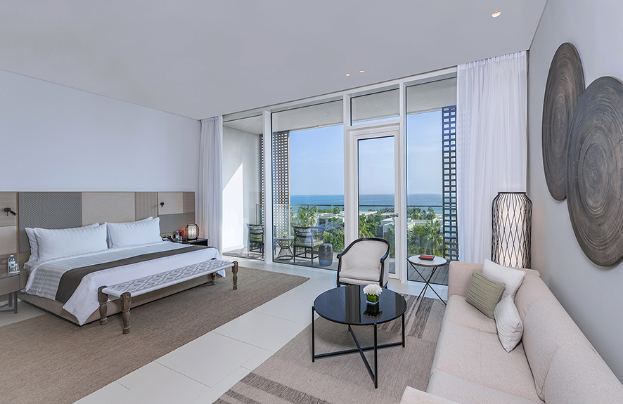 Deluxe Suite with Private Terrace - The Oberoi Beach Resort, Al Zorah