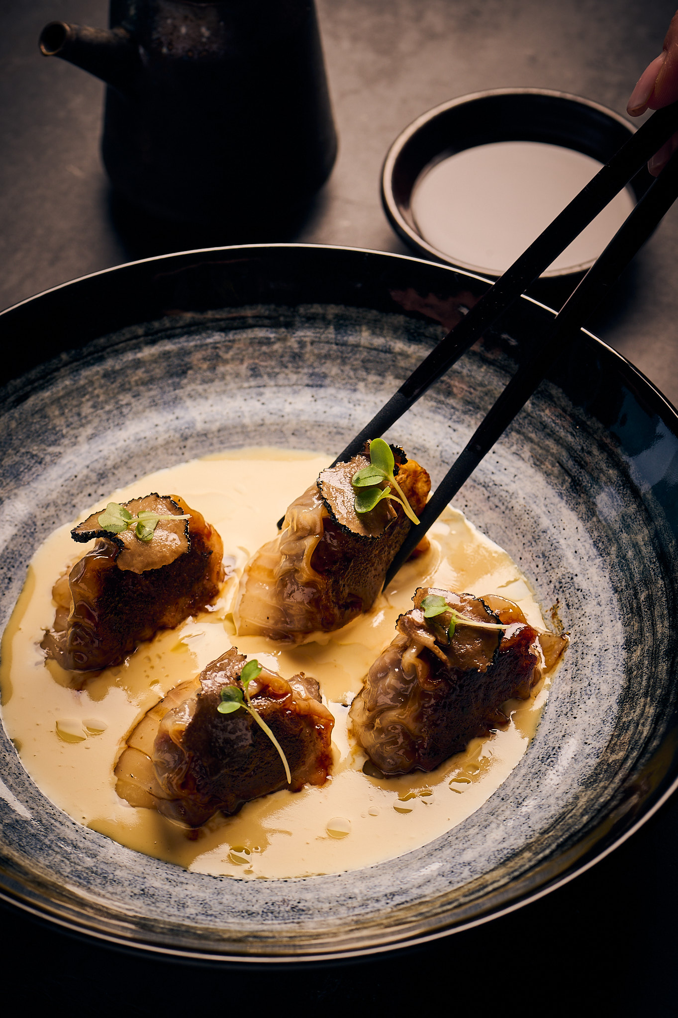 FIVE LUXE_Ronin_Wagyu truffle Gyoza